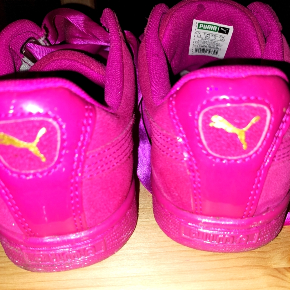 Pink Puma Sneakers